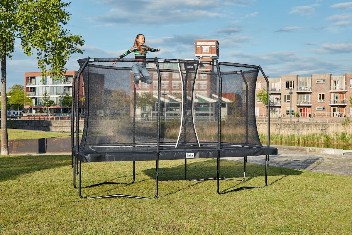 Salta Premium Edition trampoline - 214 x 153 cm - Zwart