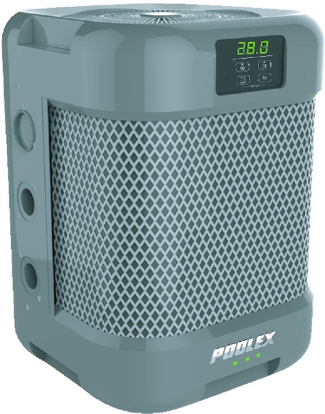 Poolex Q-Line Full Inverter 9kW zwembad warmtepomp - display