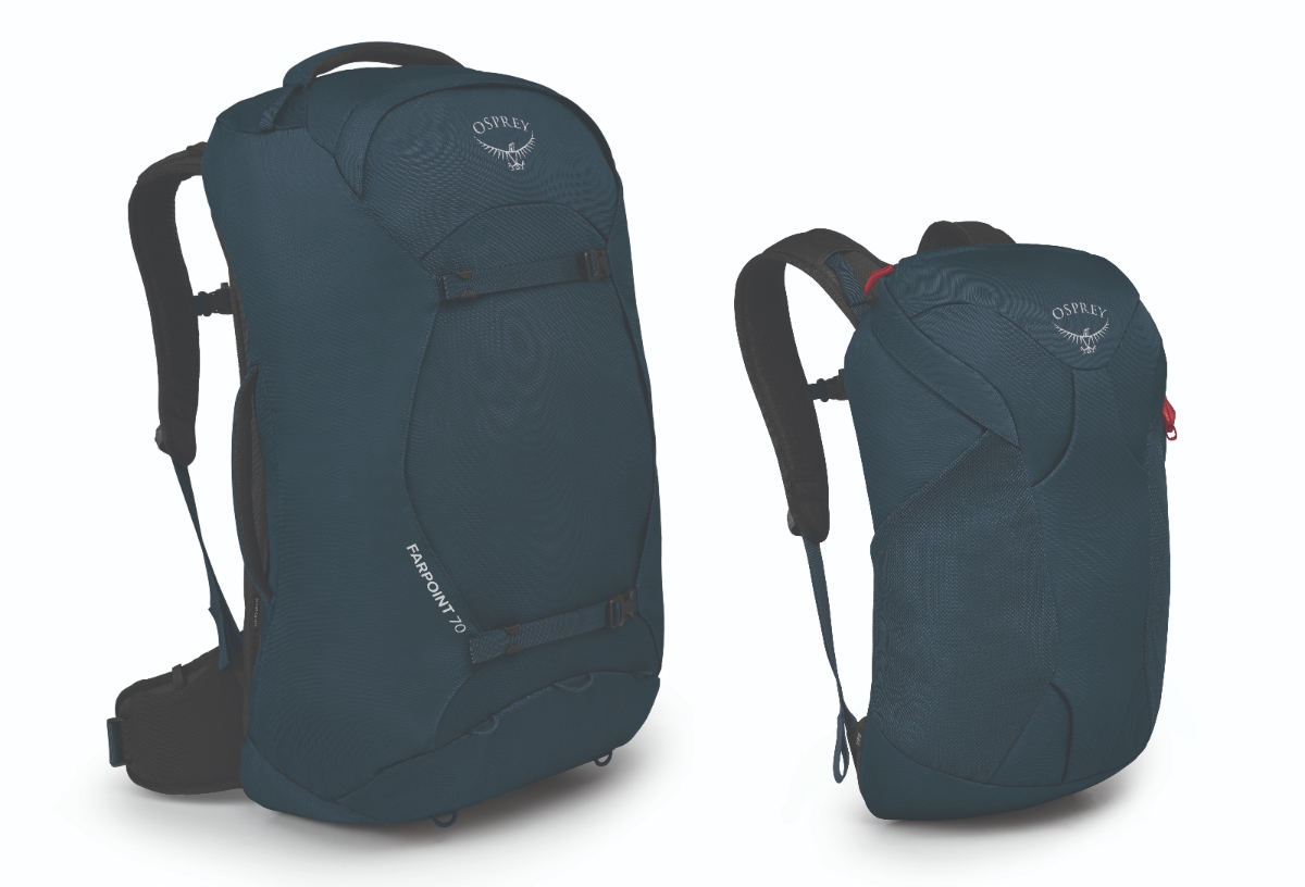 Osprey Farpoint rugzak 70L - donkerblauw