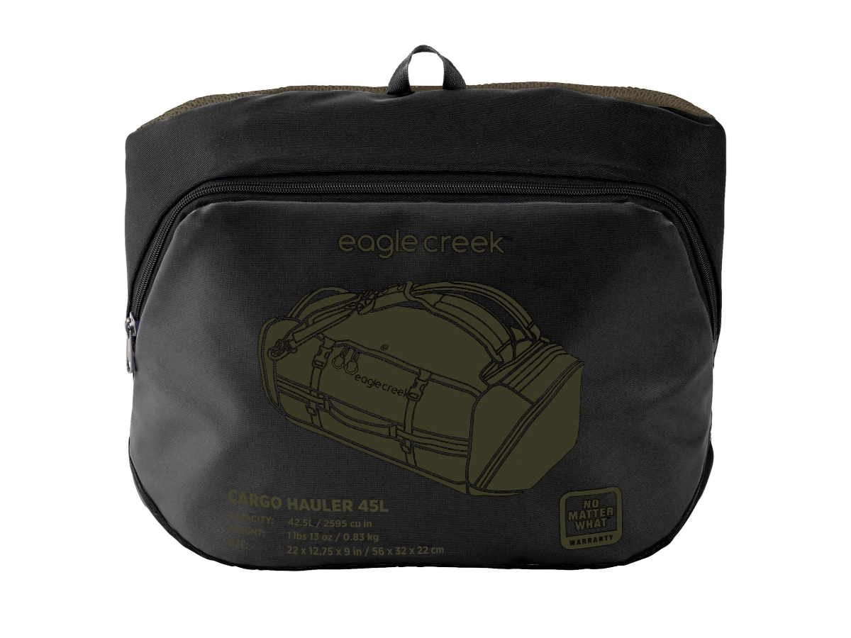 Eagle Creek Cargo Hauler 40L reistas - Zwart