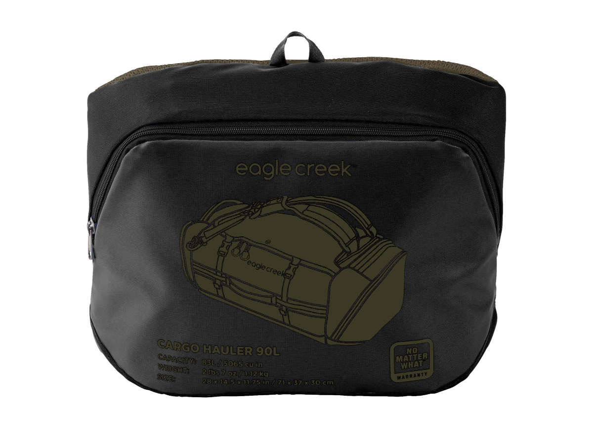 Eagle Creek Cargo Hauler 90L reistas - Zwart