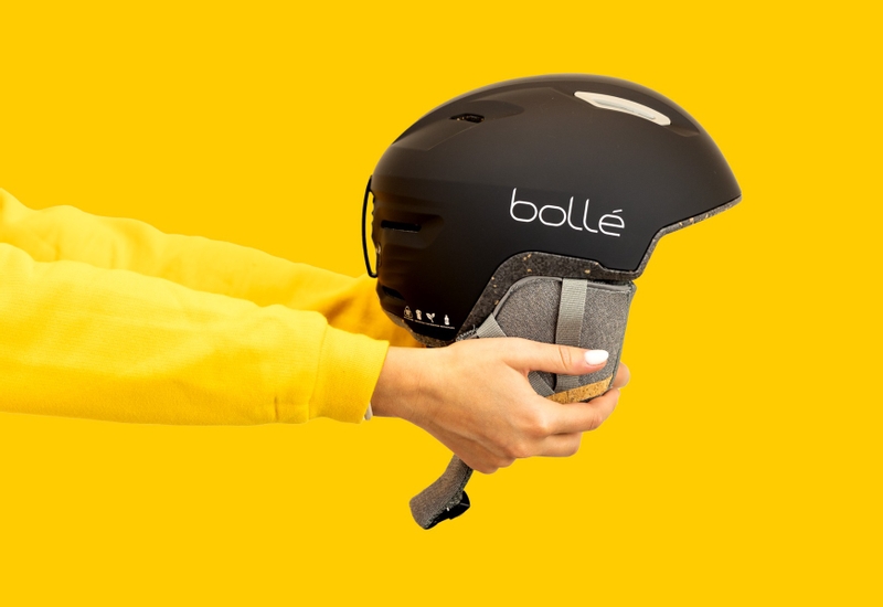 Bollé Eco Atmos zwarte skihelm 