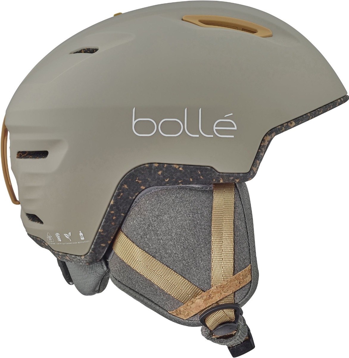 Bollé Eco Atmos skihelm - Groen