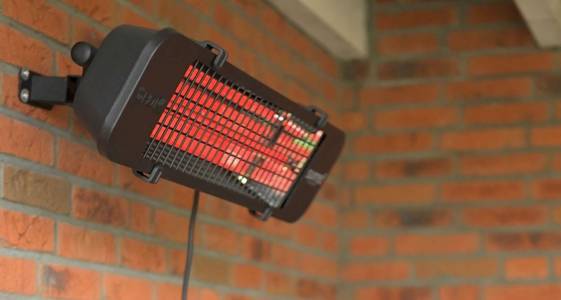 Sunred Heater Sunred Dark Vintage Wall 2500 terrasverwarmer aan wand