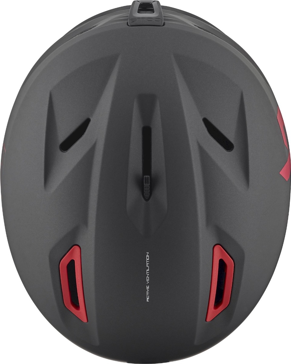 Bollé Ryft youth skihelm - Zwart/Rood - 52-55