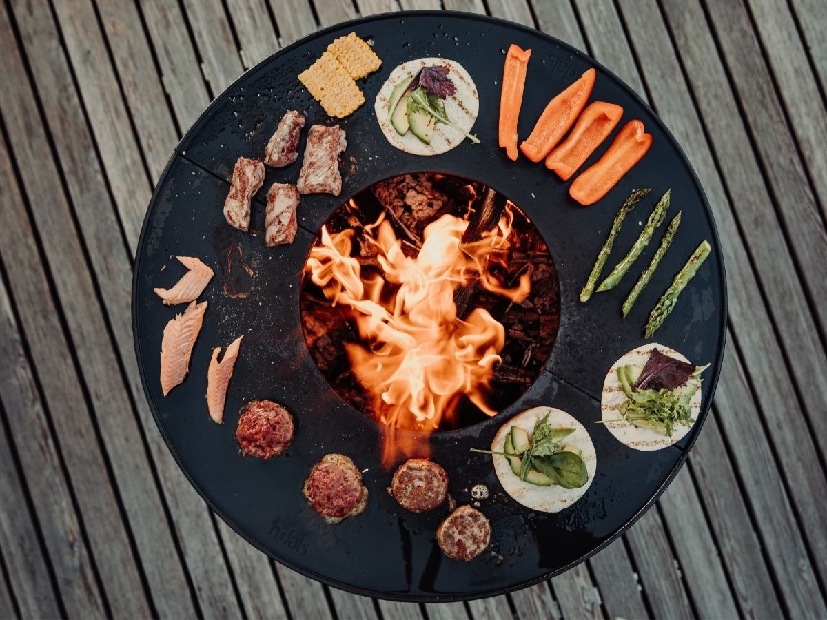 Höfats Bowl Vuurschaal Grillrooster