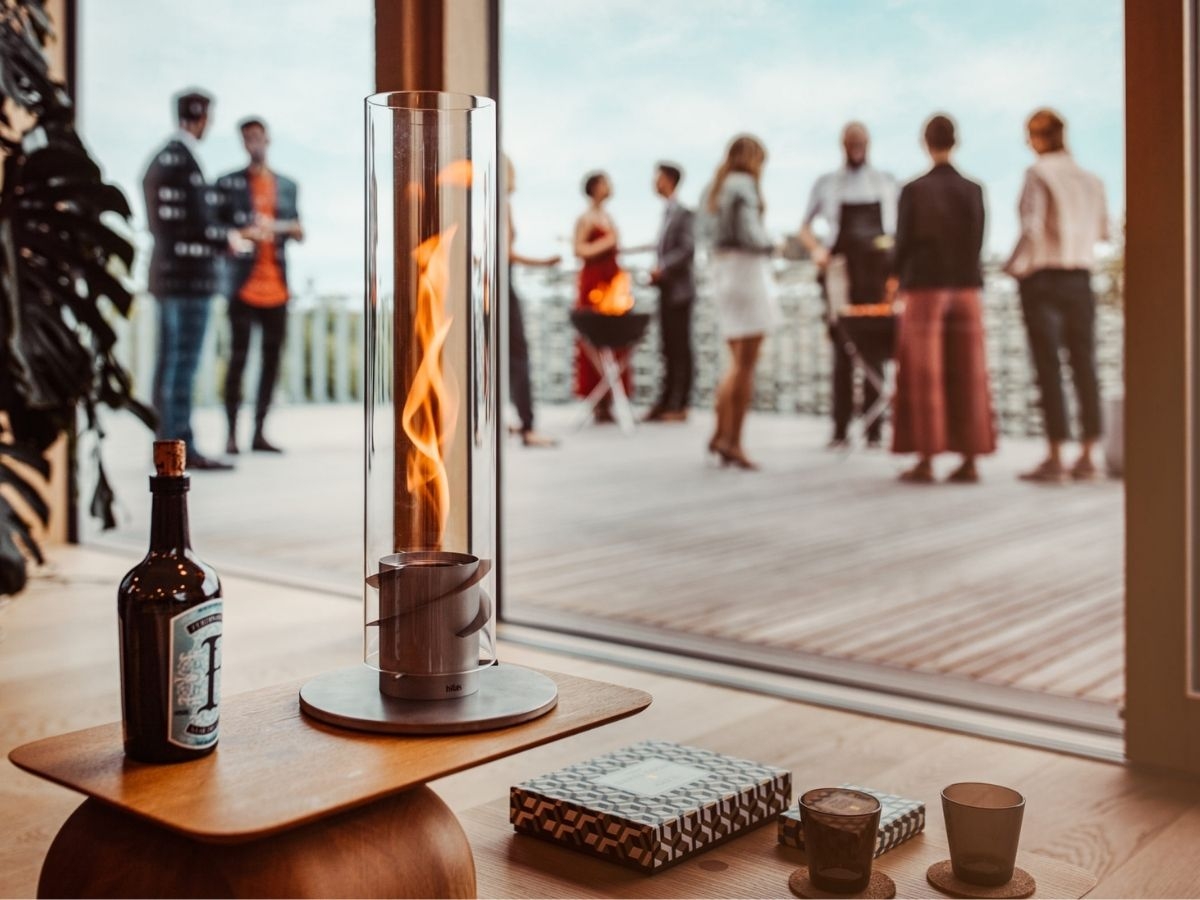 Höfats Spin 120 Tafelvuur - Grijs