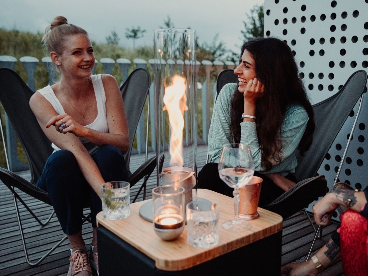 Höfats Spin 120 Tafelvuur - Grijs