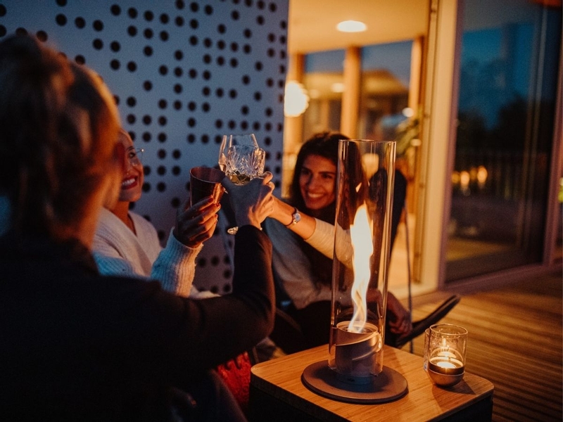 Höfats Spin 120 Tafelvuur - Grijs