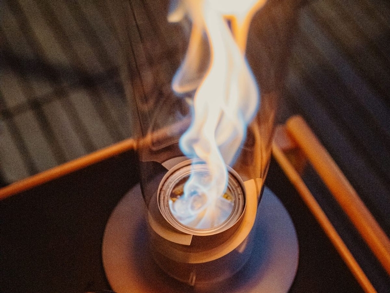 Höfats Spin 90 Tafelvuur - Grijs