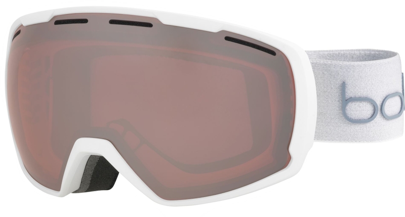 Bollé Laika skibril - Mat Wit  - Rode lens