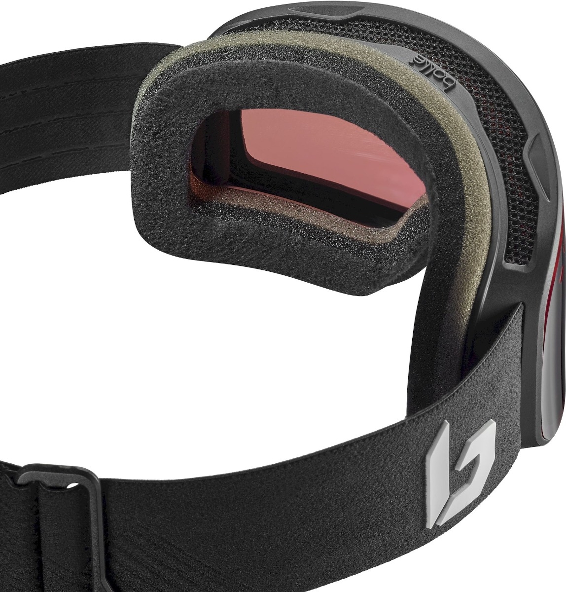 Bollé Nevada Small skibril - Mat Zwart - Blauwe lens