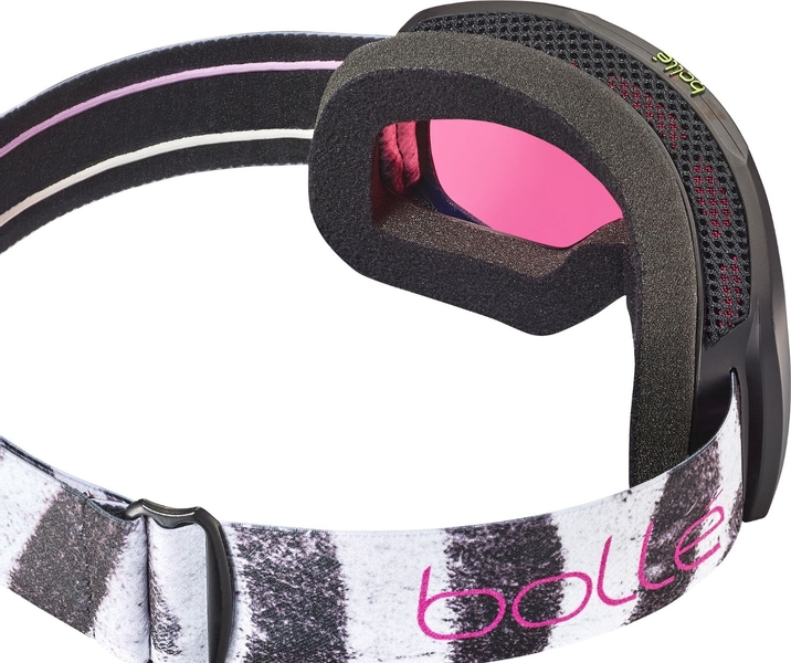 
Bollé Junior Royal skibril -  Mat Zwart - Rode lens
