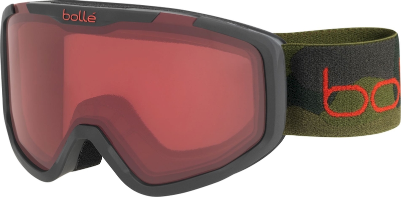 Bollé Junior Rocket skibril - Camouflage - Rode lens