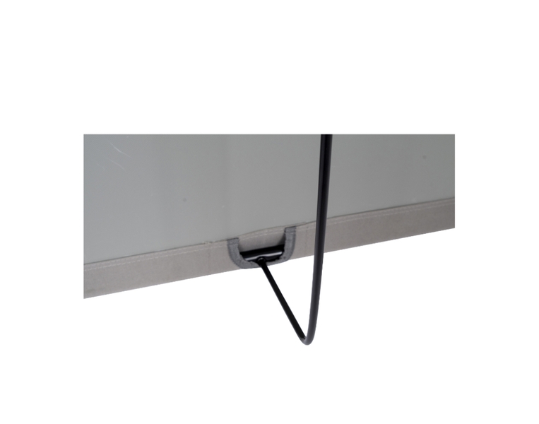 Bo-Camp Compact opvouwbaar veldbed XL - grijs