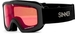 Sinner Duck Mountain skibril kind - Mat Zwart - Rode lens