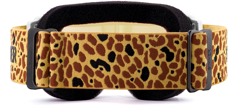 Sinner Duck Mountain skibril kind - Mat Wit - Gouden lens