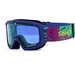 Sinner Duck Mountain skibril kind - Mat Blauw - Blauwe lens