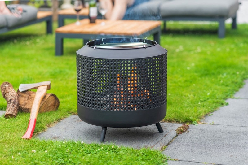 RedFire Midland vuurkorf met BBQ grill