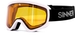 Sinner Estes skibril - Mat Wit - Oranje lens