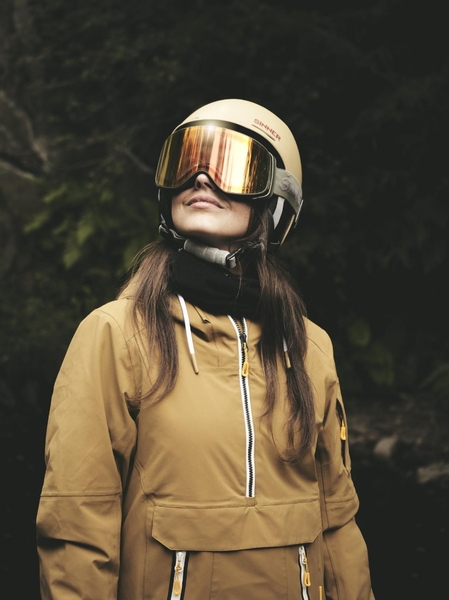 Sinner Olympia skibril - Mat Groen - Rode lens - model