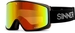 Sinner Sin Valley skibril - Mat Zwart - Oranje + Roze lens