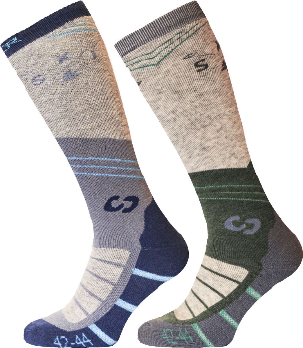 Sinner Mountain skisokken - Heren - Grijs