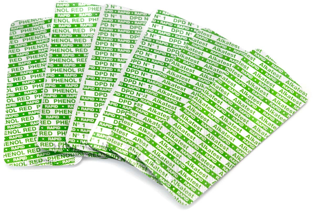 W'eau refill pack voor manuele tester (Chloor, pH en Alkaliteit)