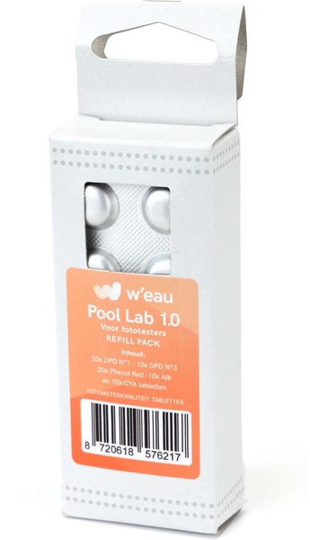 W'eau refill pack voor PoolLab 1.0