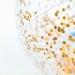 Intex glitter strandbal - 51 cm - Geel