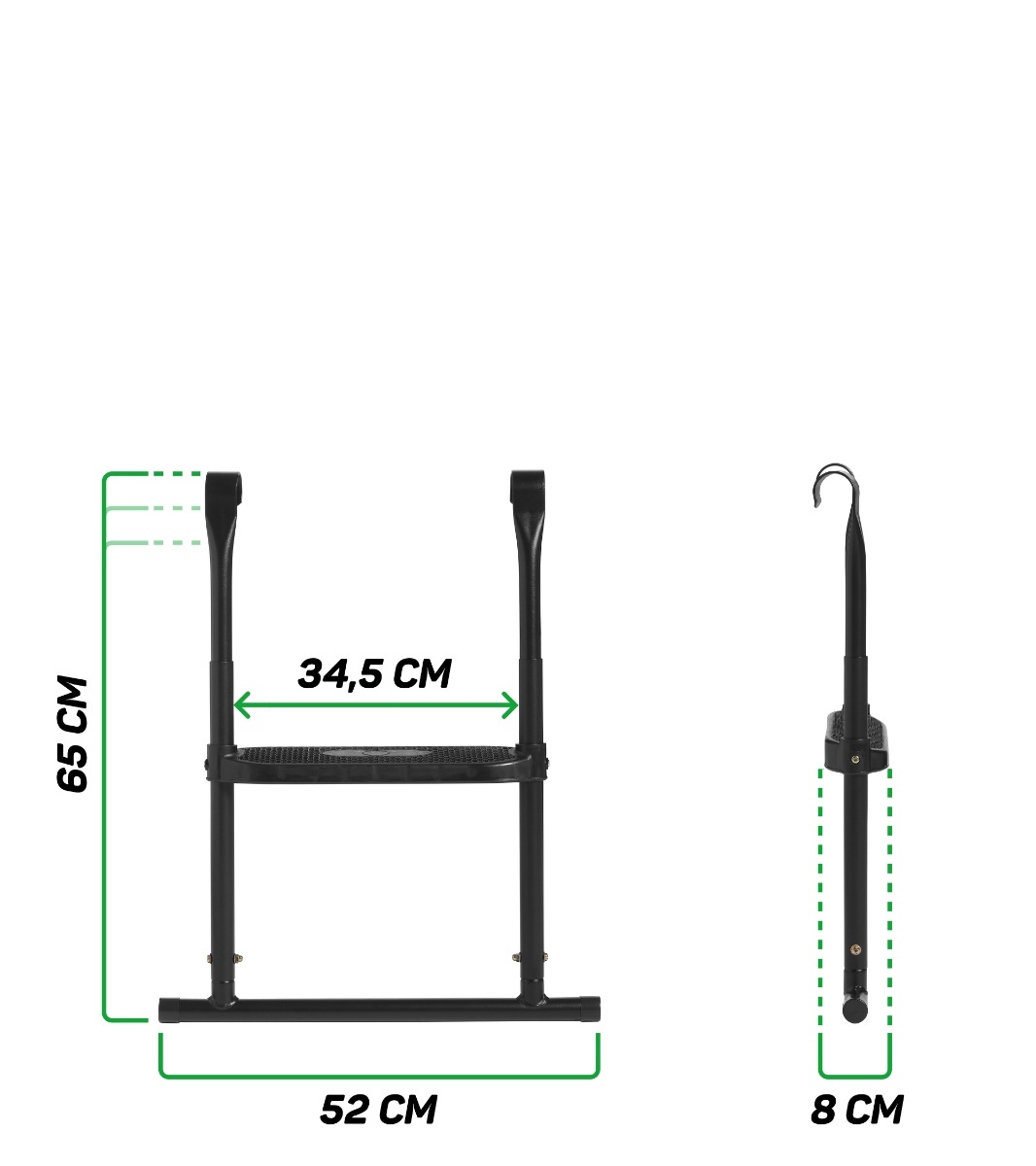 Salta trampoline trap S voor framehoogte van 50 - 63 cm