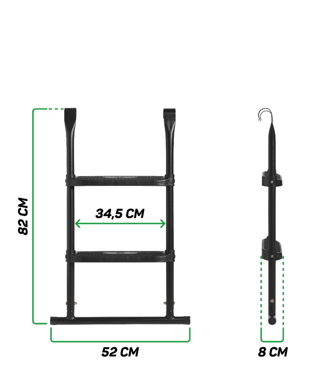 Salta trampoline trap M voor framehoogte van 65 - 77 cm