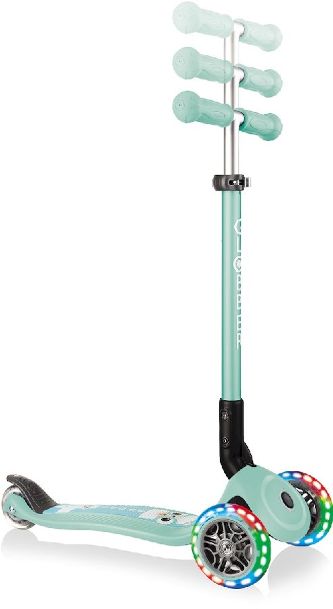 Globber Primo Foldable Fantasy Lights Buddy step - Turquoise