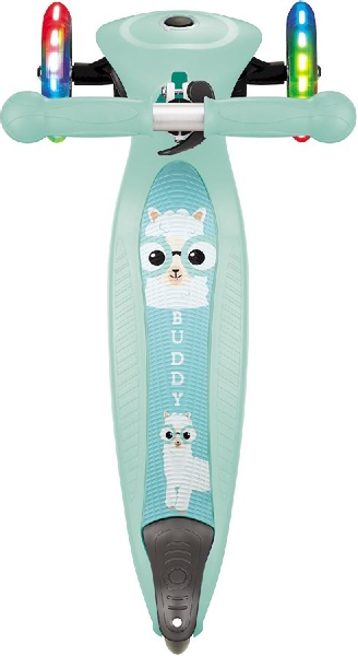 Globber Primo Foldable Fantasy Lights Buddy step - Turquoise