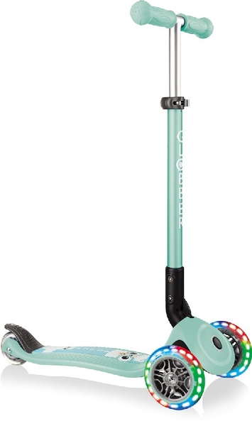 Globber Primo Foldable Fantasy Lights Buddy step - Turquoise