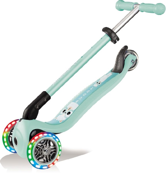 Globber Primo Foldable Fantasy Lights Buddy step - Turquoise