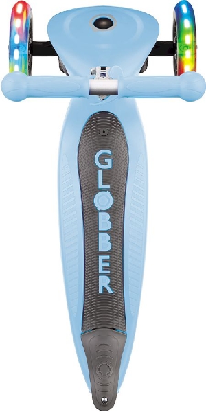 Globber Go Up Foldable Plus Lights Pastel 3-in-1 step - Blauw