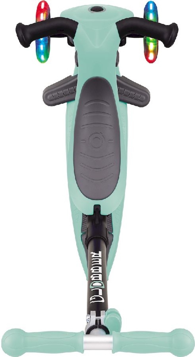 Globber Go Up Foldable Plus Lights Pastel 3-in-1 step - Mint