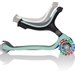 Globber Go Up Foldable Plus Lights Pastel 3-in-1 step - Mint