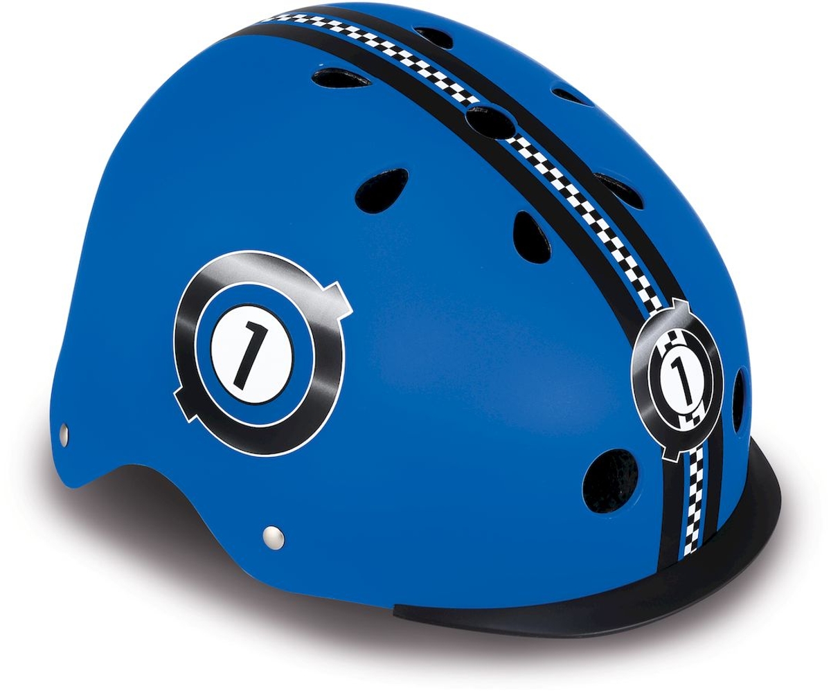 Globber Elite Lights helm - Blauw