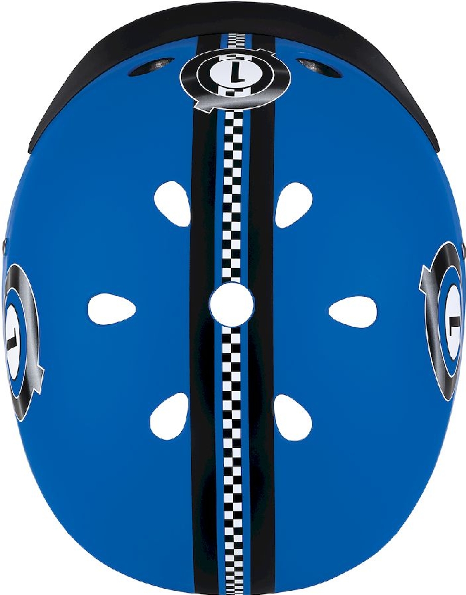 Globber Elite Lights helm - Blauw