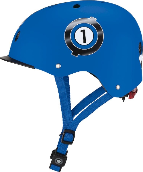 Globber Elite Lights helm - Blauw
