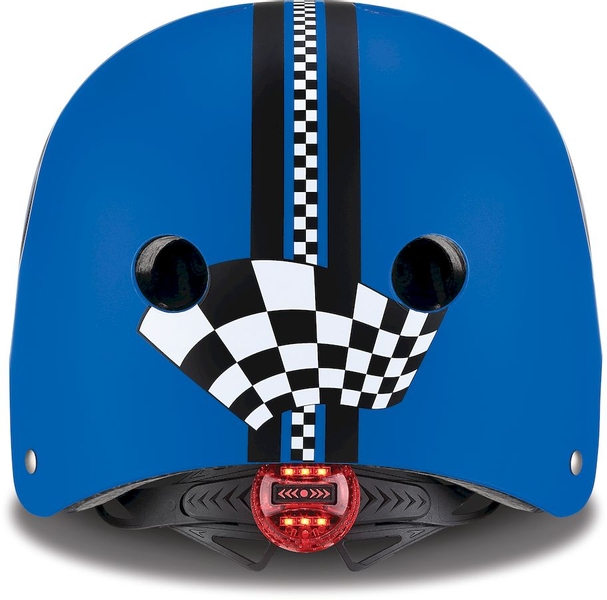 Globber Elite Lights helm - Blauw