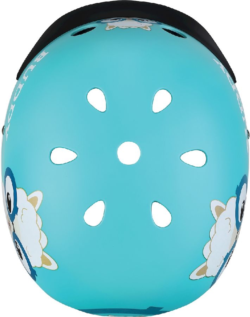 Globber Elite Lights helm - Turquoise