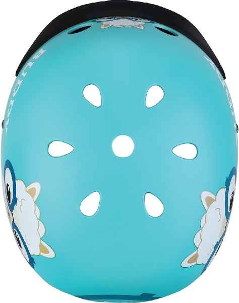 Globber Elite Lights helm - Turquoise
