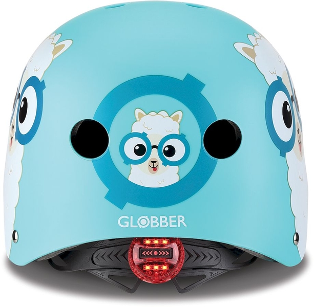 Globber Elite Lights helm - Turquoise