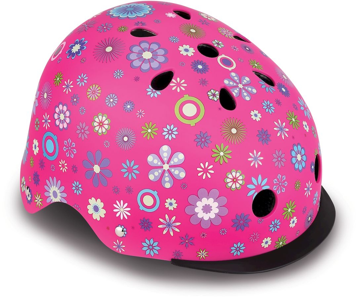 Globber Elite Lights helm - Roze