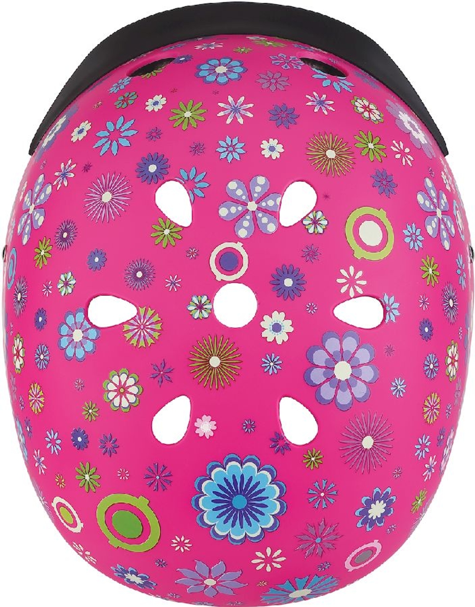 Globber Elite Lights helm - Roze