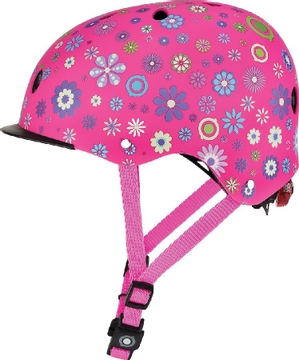 Globber Elite Lights helm - Roze