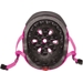 Globber Elite Lights helm - Roze